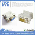 High Quality DVI-D to VGA Adapter Converter Male To Female (24+1)